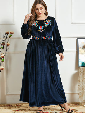 Velvet dress long sales sleeve pakistani