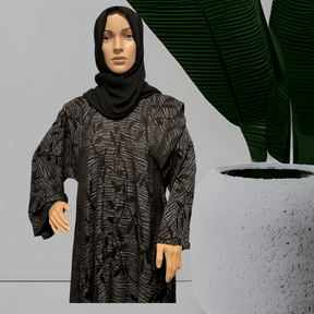 Modest Black Abaya Hijab Muslim Women, Islamic Clothing, Hijab Dress, Abaya Maxi Dress, Eid Party Wear