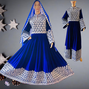 Afghan Party Wear | Wedding Traditional Dress 2 Pcs