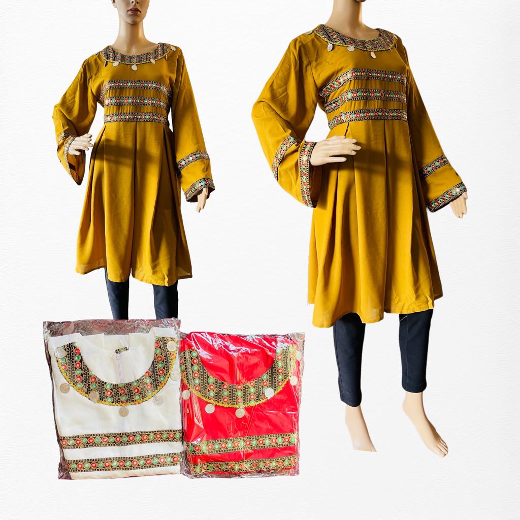 TRADITIONAL MODEST AFGHAN CLOTH & PARTY WEAR | LONG SLEEVE CLOTH | AFGHAN & MUSLIMS WEAR